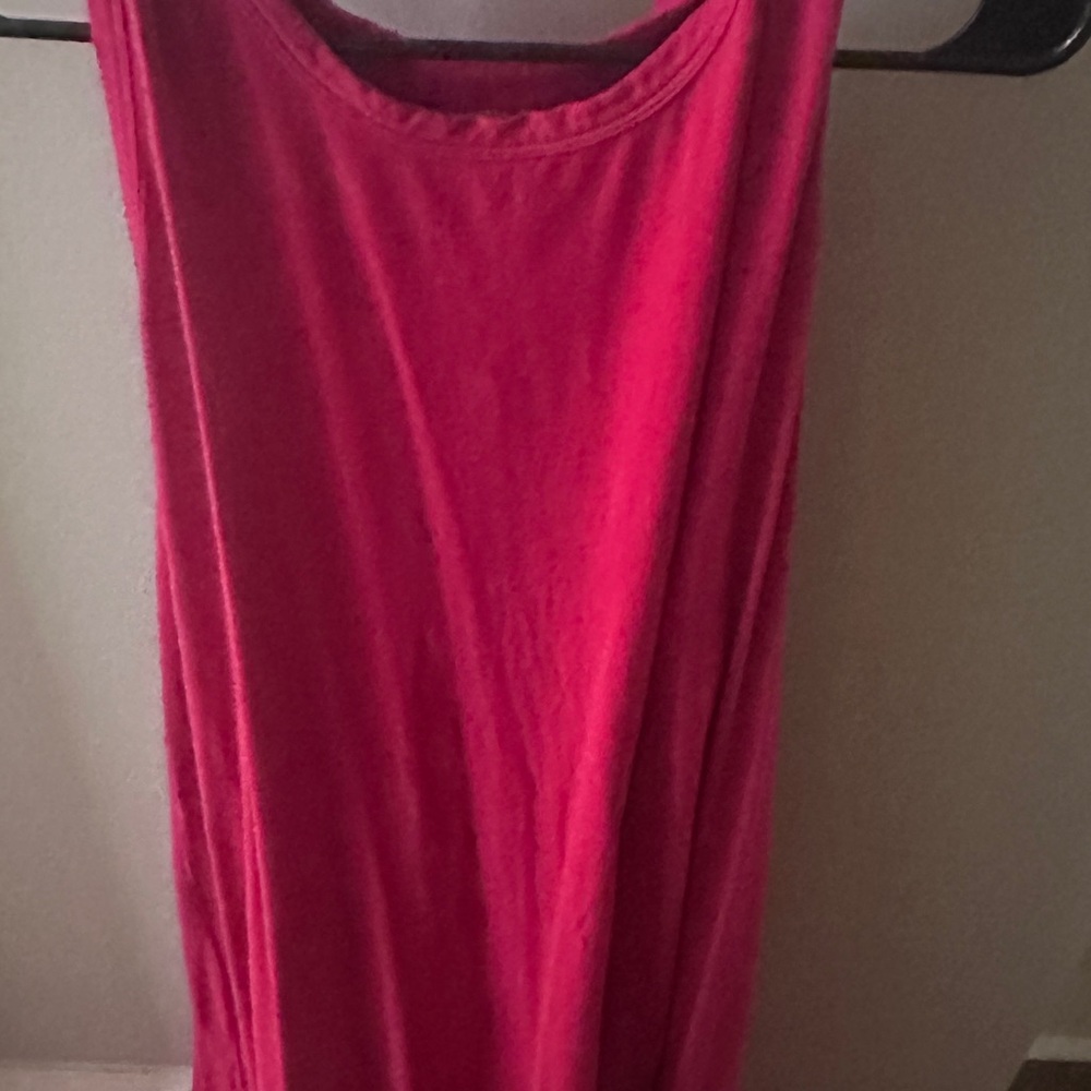 Universal Standard Fuchsia Sleeveless Midi Dress